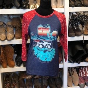 Crazy Train 3/4" sleeve Top💋